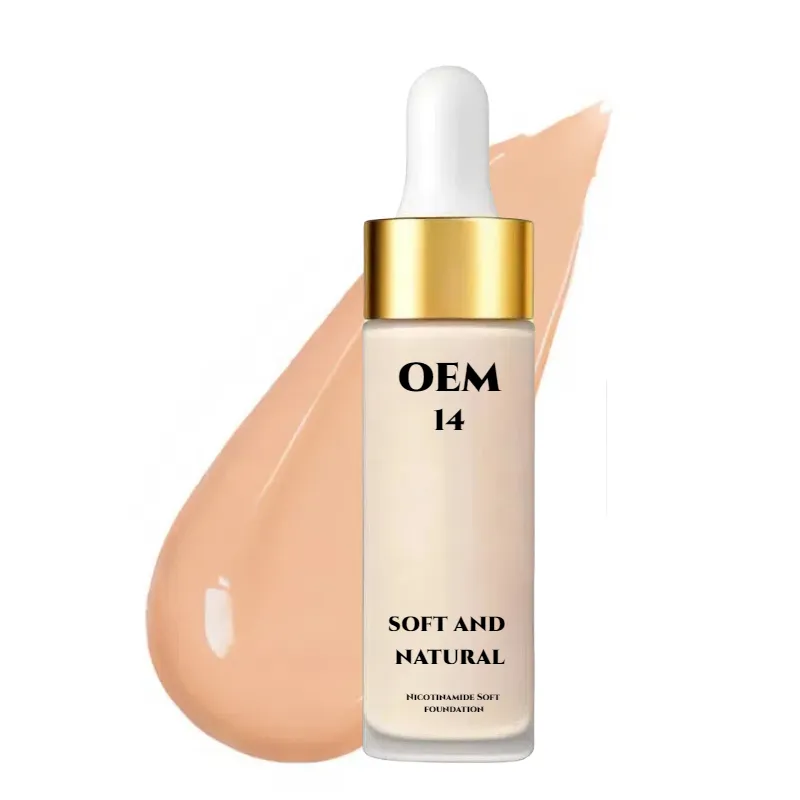 Anpassade OEM -lösningar för internationella varumärken och bulk Liquid Foundation -köpare
