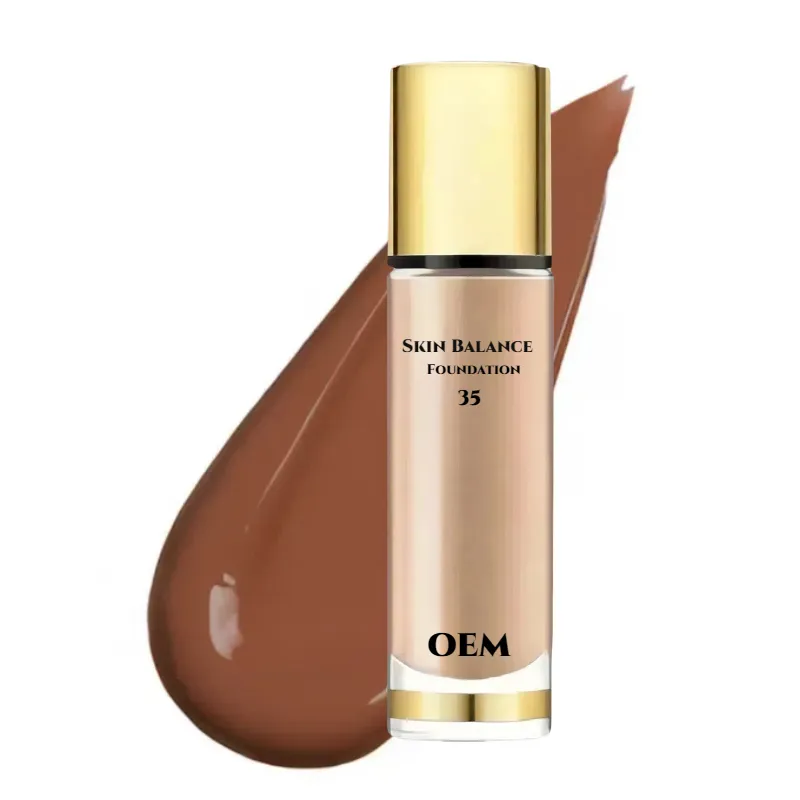 GMP Certified Liquid Foundation OEM -leverantör FDA & ISO 22716 efterlevnad