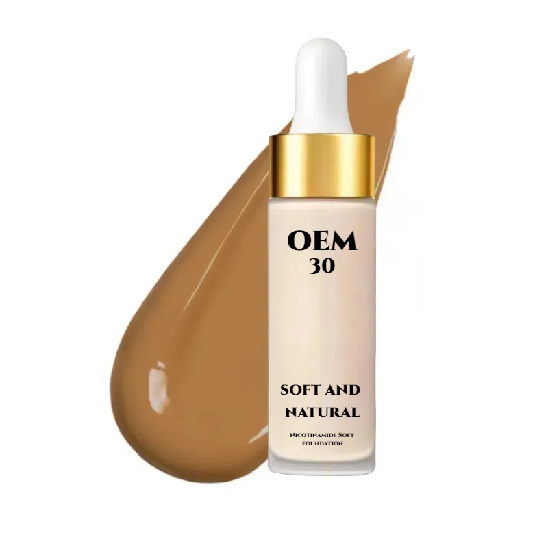 Leverantör med hög täckning av flytande stiftelse|ISO 22716 Certifierad produktion