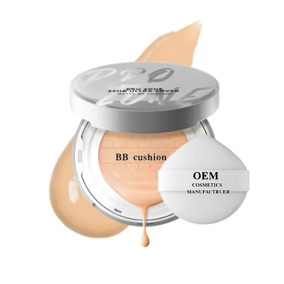 Privat etikett GMP Certified Air Cushion Foundation Liquid Factory
